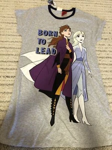girls peter alexander size 12 Iconic frozen born to lead night dress pj Glitter - Picture 1 of 4