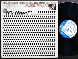 JACKIE MCLEAN It's Time! LP BLUE NOTE 84179 US 1965 NY EAR RVG Herbie Hancock - Bild 1 von 2