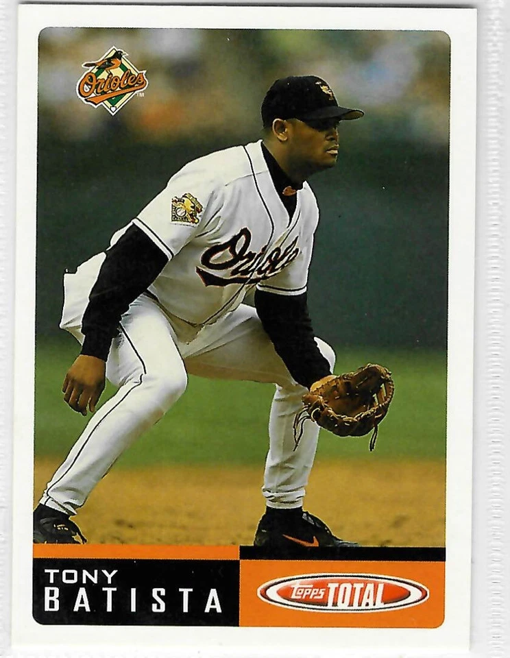 Tony Batista 2002 Topps Total #837 Baltimore Orioles MLB - Image 1 of 2