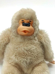 Gorila chupador de pulgar mono de colección 8" peluche animal de peluche bronceado peludo sin etiqueta - Imagen 1 de 5