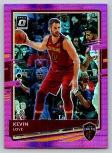 Kevin Love Donruss Optic 2020 76 Cleveland Cavaliers HYPER PINK