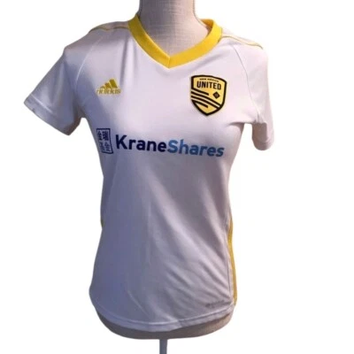 Футболка Adidas New Mexico United KraneShares короткий рукав белая размер XS - Изображение 1 из 3