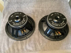 Goldwood Sound GW-10PC-8 Heavy Duty 8 Ohm 10" Woofers 400 Watts (Pair) - Picture 1 of 10