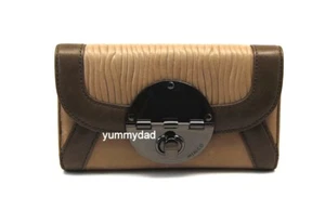 MIMCO GAUDI LEATHER WALLET IN TAUPE BNWT RRP$229 - Picture 1 of 7