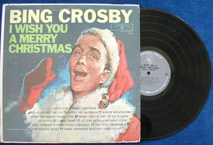LP BING CROSBY "I WISH YOU A MERRY CHRISTMAS" Warner Bros. Records VINTAGE! - Picture 1 of 2