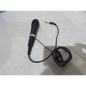 Black Uni-Directional Dynamic Microphone Wired 6.35 mm 1/4 in TRS On/Off Switch - Picture 1 of 9