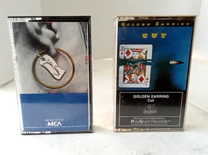 Golden Earring Cassette Lot - " Cut " & " Moontan " Excellent Condition! - Imagen 1 de 4