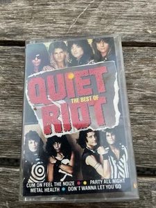 THE BEST OF QUIET RIOT - Tested Cassette (1989) - Picture 1 of 5