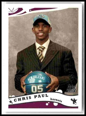 2005-06 Topps #224 Chris Paul RC Rookie Card - Image 1 of 2