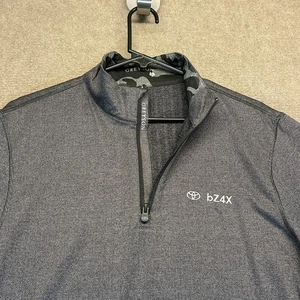 Greyson Toyota bZ4X 1/4 Zip Pullover Herren Large grau Performance Mock EV SUV - Bild 1 von 13