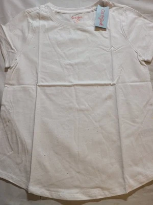 Girls Whote Sparkle T-Shirt Size Large+ - Image 1 of 4