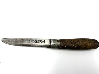 Antique E. Hogstrom Puukko Trade Knife Hand Forged High Carbon Steel RARE - Image 1 of 4