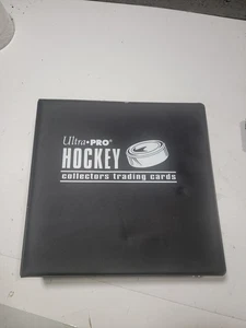 hockey trading card lot with blinder 35 + pages - Picture 1 of 3