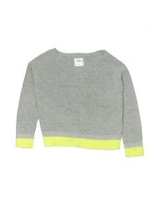 Justice Girls Gray Pullover Sweater 20 - Picture 1 of 2