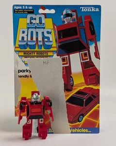 1985 Vintage Bandai Tonka Gobots Sparky & Original Package Figure - Picture 1 of 4