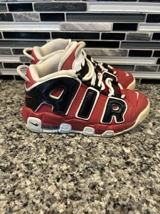 Nike Air More Uptempo Bulls’ Varsity Red/White/Black DB2874-600 Kid’s US 13C - Picture 1 of 7