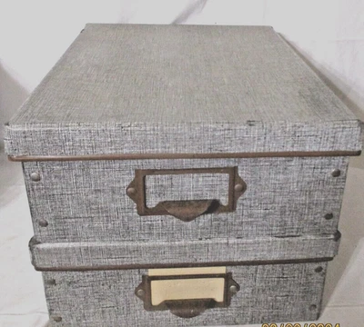 2 anciennes  boites de mercerie tiroirs de rangement fils couture -2/2 - Photo 1/4