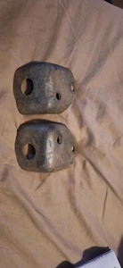 1955 1956 1957 OEM CHEVROLET BEL AIR NOMAD 210 FRONT FRAME ENGINE MOTOR MOUNTS - Picture 1 of 3