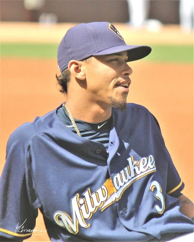 Orlando Arcia Milwaukee Brewers Rare ROOKIE Orig PhotoArt Pic Var Sizes Options Cover