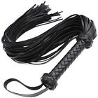 MOTIVE LIFE Faux Leather Whip for Horse Riding,Soft Crop for Equestrian,Floggers