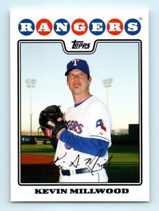 2008 Topps Kevin Millwood Texas Rangers #566