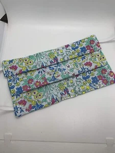 Garden Flowers of Liberty Patterned Washable Double Layer Fabric Face Mask - Picture 1 of 3