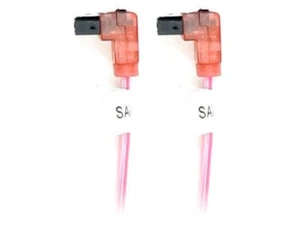 OKGEAR UV RED 24in SATA II 3Gbs Cable Right to Right GC24AURM22 (10 Pack) - Picture 1 of 1