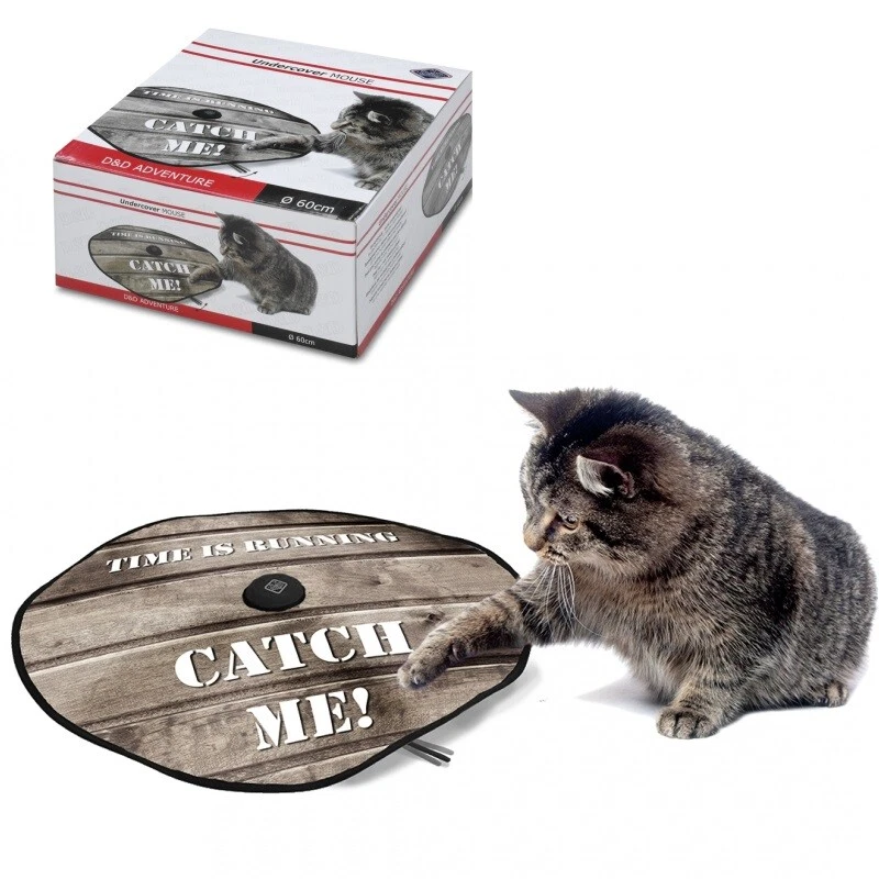 elektrisches Katzenspielzeug - Catch Me Undercover Mouse mit Motor 409/415344 - Bild 1 von 2