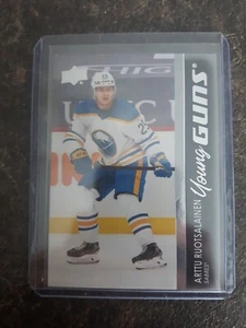 2021-22 Upper Deck Series 1 Young Guns Arttu Ruotsalainen YG RC Card# 221 - Picture 1 of 2