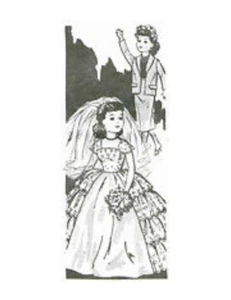 Muster für 10,5" Little Miss Revlon Modepuppe #7265 - Bild 1 von 1