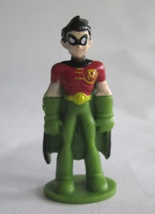 Mini Figura Robin de 1 3/8" 2011 libro ocupado de DC Super Friends - Imagen 1 de 5
