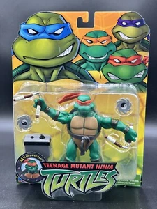 💥Playmates Teenage Mutant Ninja Turtles TMNT 2003 Retro Michelangelo - Picture 1 of 2