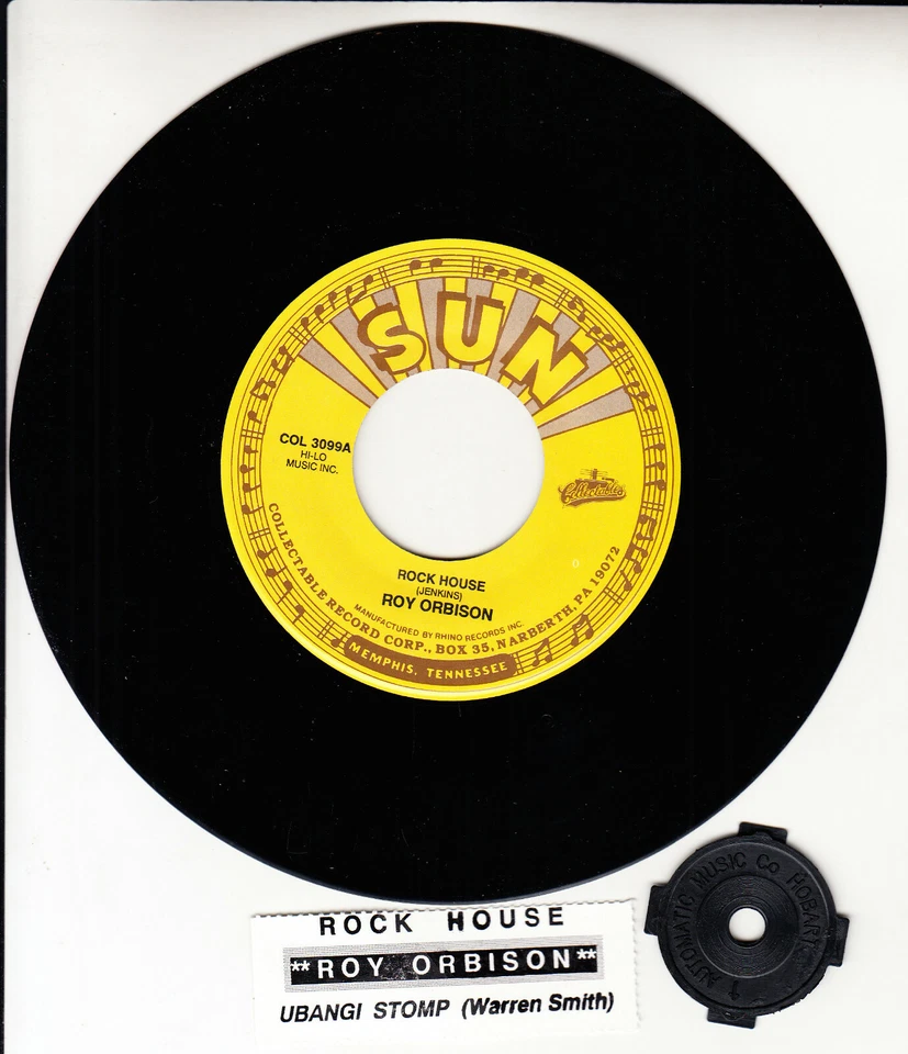 ROY ORBISON  Rock House & WARREN SMITH Ubangi Stomp 45 rpm vinyl record NEW - Image 1 of 1