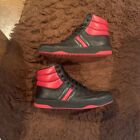 Size 10.5 - Gucci Ronnie Padded High Black Red