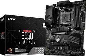 Placa madre MSI B550-A PRO AM4 AMD ATX SATA 6 Gb/s M.2 (reacondicionada de fábrica) - Imagen 1 de 7