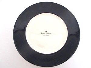 Juego de 2 placas de acento Lenox Kate Spade Rutherford Circle azul marino - Imagen 1 de 2