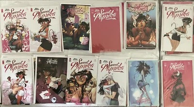 Mirka Andolfo's Sweet Paprika #1-12 +Black,White & Pink + Hot Paprika Collection - Image 1 of 4