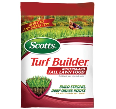 Scotts Turf Builder 10 lb. 4.000 m2 Fertilizante para césped seco de otoño WinterGuard f Foto 1 de 4