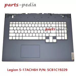 5CB1C19229 für Lenovo Legion 5-17ACH6H Handauflage Oberhülle KB Blende Touchpad BLAU - Bild 1 von 5