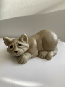 Quarry Critters,Chiquita Cat Figure,Cat Ornament,Second Nature Design,2001