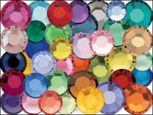 Estrás plano cristal Austria colores mezclados 5ss 7ss 9ss 12ss 16ss 20ss 144 - Imagen 1 de 4