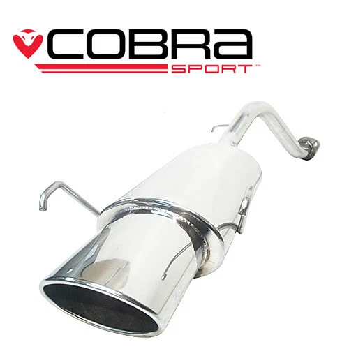 Caja trasera de escape Cobra 2,25" para MG ZR 1,4 y 1,8 (01-05) - Imagen 1 de 1