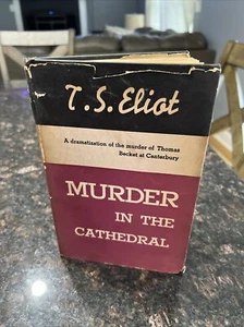 Murder in the Cathedral ︱T S ELIOT ︱Hardcover︱1936 - Picture 1 of 8