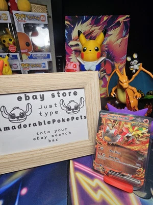 Gouging Fire ex 144 Sv: Scarlet & Violet Promo Cards Holo NM - Image 1 of 2