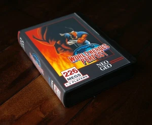 World Heroes Perfect US English AES • Neo Geo NGH System/Console • SNK ADK - Picture 1 of 4