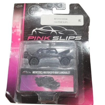 Pink Slips 1:64 Die-Cast Mercedes-Maybach G650 Landaulet – Black - Image 1 of 4