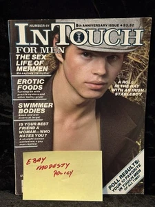 IN TOUCH Magazine, Issue #61, November 1981 Gay-Interest Playgirl Tom Finland - Picture 1 of 5