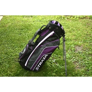 Strata by Callaway Purple Stand Golf Bag - Picture 1 of 7