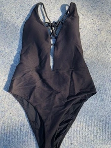 Prana bathing suit large black - Picture 1 of 2
