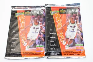 Sealed 1996-97 Collector's Choice Basketball Pack Upper Deck 96-97 NBA x2 Packs - Bild 1 von 5
